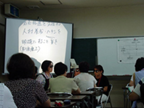 手書きによる情報保障のイメージ1